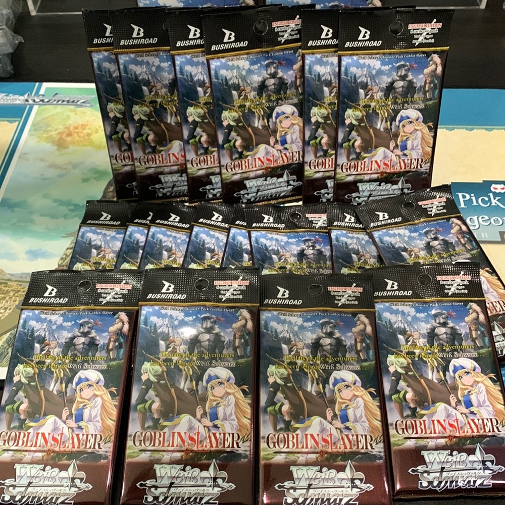 Weiss Schwarz Goblin Slayer Booster Packs (English Edition)